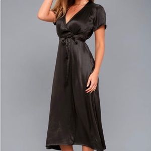 BillaBlong Long Wrap Around Dress